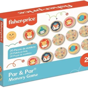 Cayro - Jeu de mémoire Par et Par - 20 pièces en bois