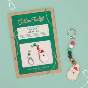 Kit pour fabriquer votre porte-clés Père Noël