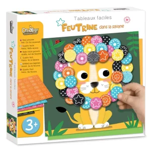 Feutrine "Dans la savane"