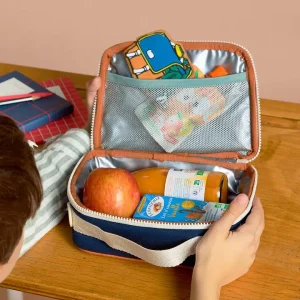 Lunchbag enfant Elsa Tricolore Sauge