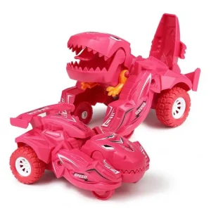 Nouvelle voiture de dinosaure transformable en jouet de voiture